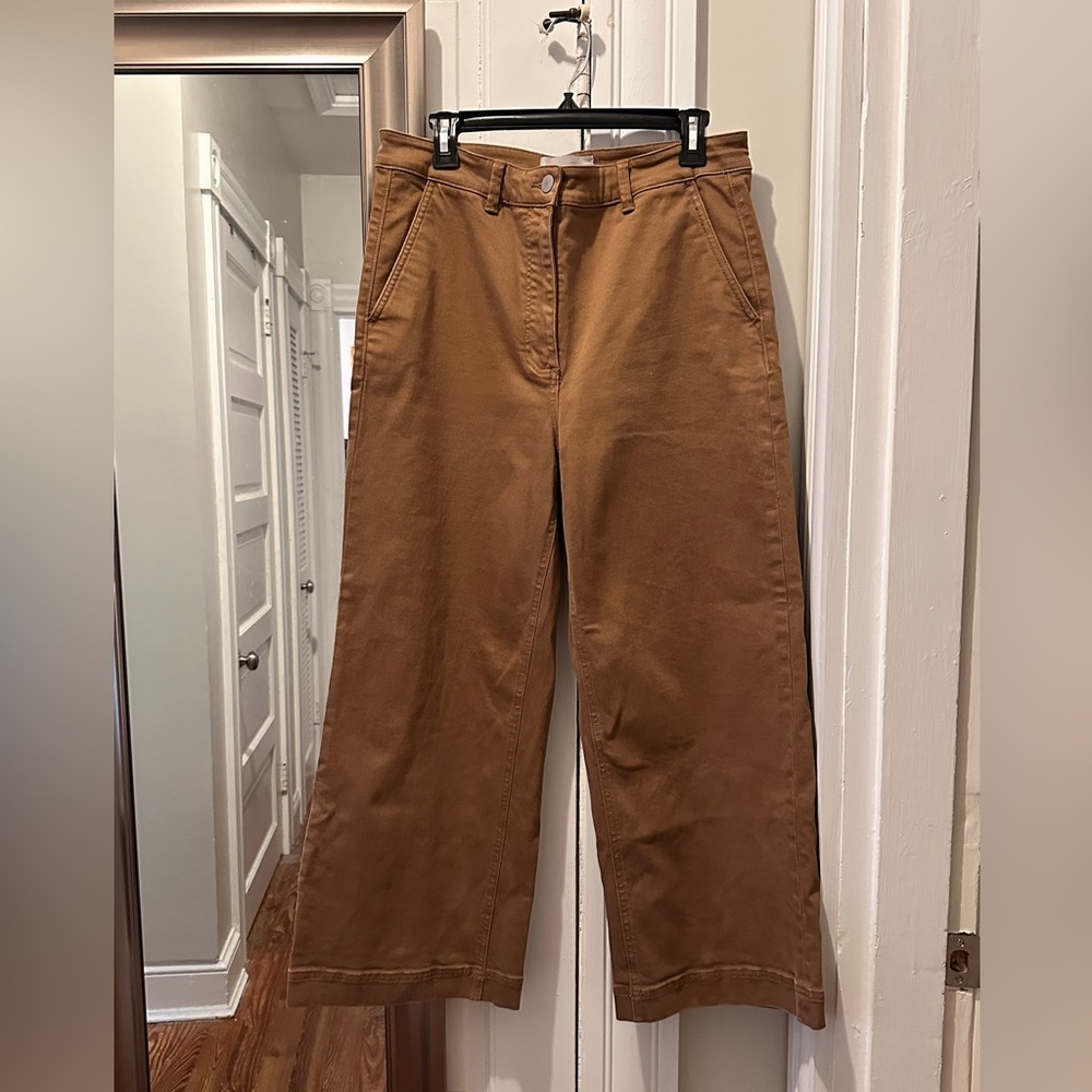Everlane crop wide leg jean